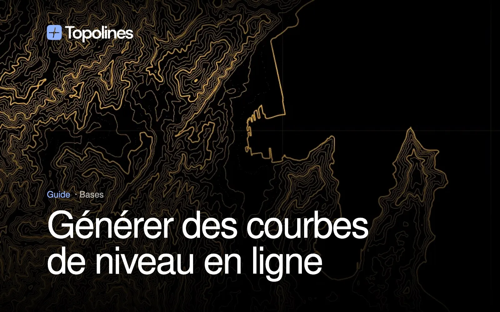 Courbes de niveau : générer une carte en ligne
